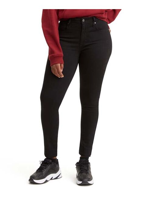 Levi's Soft Black 721 High-Rise Skinny Jeans - Women