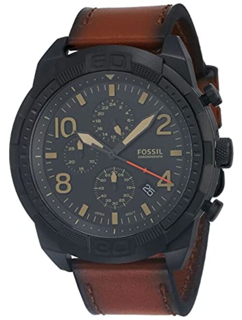 Fossil Men's Bronson Stainless Steel Quartz Dress Chronograph Watch