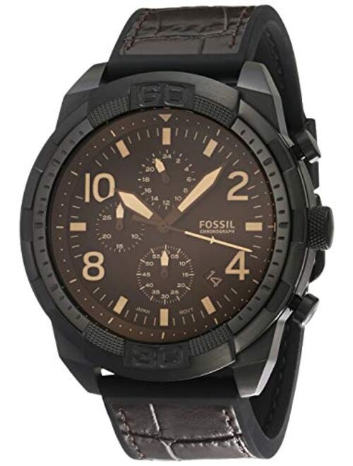 Fossil Men's Bronson Stainless Steel Quartz Dress Chronograph Watch