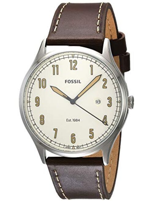 Fossil Forrester - FS5589 Three Hand Date Brown