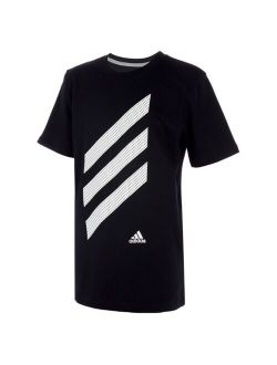 Big Boys Short Sleeve Sport Stripe Tee