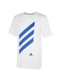 Big Boys Short Sleeve Sport Stripe Tee