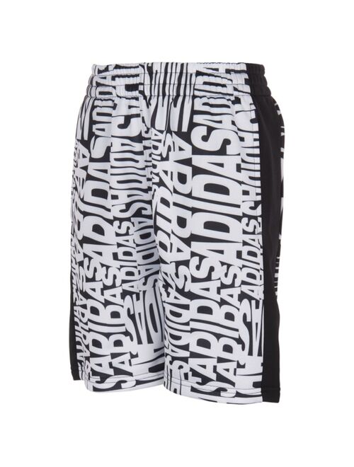 Adidas Big Boys Y Linear Print Short