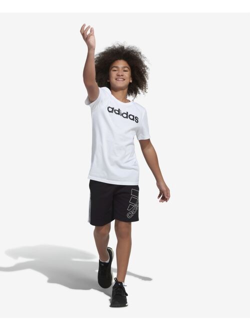 Adidas Big Boys Brand Love Fit Short