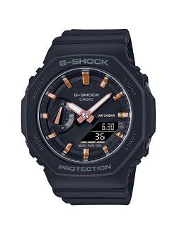 G-Shock Women's GMAS2100-1A Watch, Black, One Size