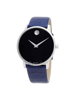 Black Dial Blue Strap Mens Watch 0607221