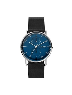 Horizont Quartz Stainless Steel Dual Timezone Casual Watch