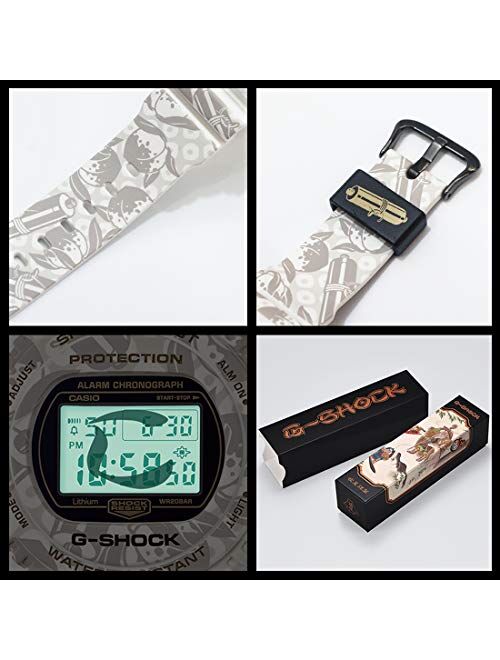 Casio G-Shock DW-5700SLG-7JR SHICHI-FUKU-JIN Seven Gods of Fortune Jurojin Model Watch (Japan Domestic Genuine Products)