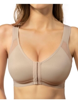 Front Closure, Back Support Posture Corrector Bra 011473, Created for Macy's