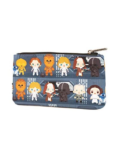 Loungefly Star Wars Chibi Death Star Nylon Pouch