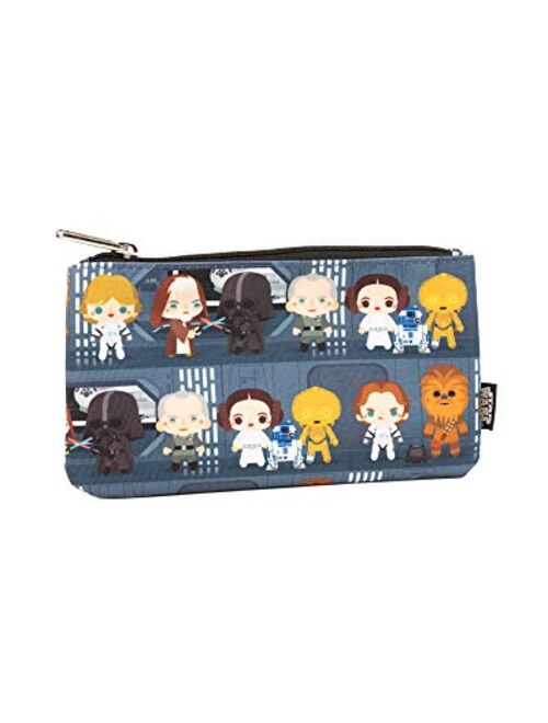 Loungefly Star Wars Chibi Death Star Nylon Pouch