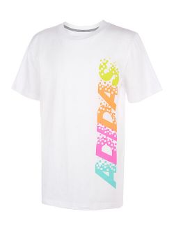 White & Orange Gamescape Logo Tee - Boys