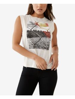 Women's Vista Crewneck Muscle Tee