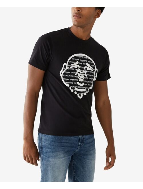 True Religion Men's Buddha Head Graphic T-shirt