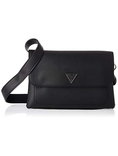 guess ambrose flap shoulder bag