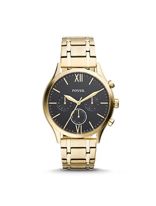 Fossil Fenmore Midsize Multifunction Gold-Tone Stainless Steel Watch BQ2366