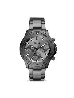 Bannon Multifunction Smoke Stainless Steel Watch BQ2491