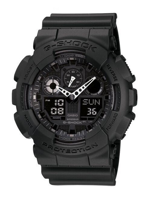 Casio G-Shock Men's Black Resin Watch, 55mm