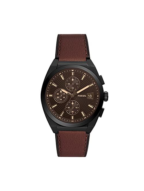 Fossil Men's Everett Quartz Watch with Stainless Steel Strap,