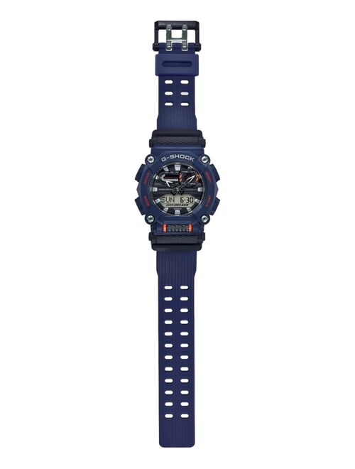 Casio Men's Analog-Digital Blue Resin Strap Watch 50mm