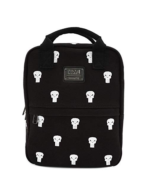 Loungefly x Marvel The Punisher Embroidered Canvas Backpack