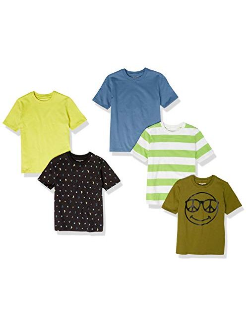 Amazon Essentials Boys' Short-Sleeve T-Shirts