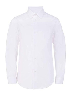 Boys' Slim Fit Button Down Dress Shirt