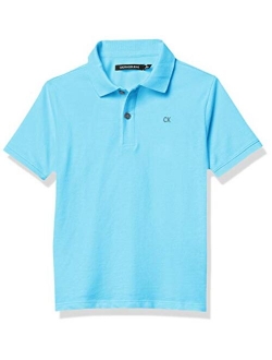 Boys' Short Sleeve Solid Polo