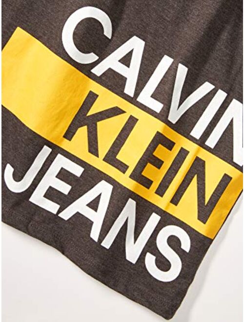 Calvin Klein Boys' Crew Neck Tee Shirt