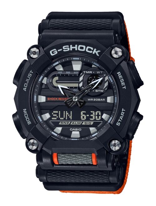 Casio G-Shock Men's Analog-Digital Black Resin Strap Watch 49.5mm