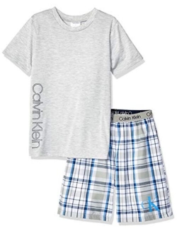 Boys' 2 Piece Sleepwear Top and Bottom Pajama Set Pj