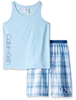 Boys' 2 Piece Sleepwear Top and Bottom Pajama Set Pj