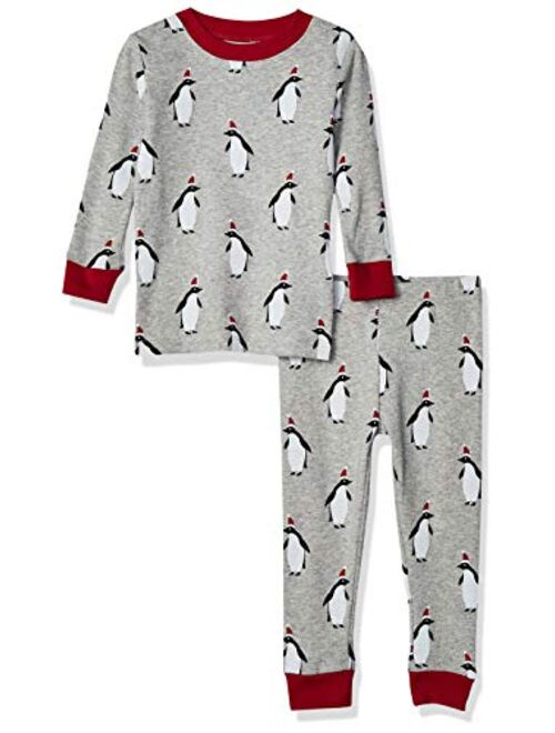 Amazon Essentials Boys' Snug-fit Cotton Pajamas Sleepwear Sets