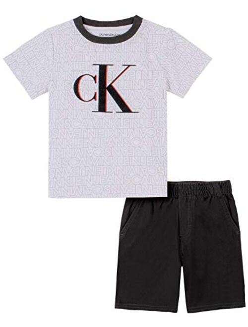 Calvin Klein Boys' 2 Pieces Shorts Set