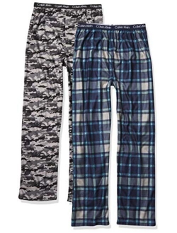 Boys Sleepwear Super Soft Brushed Micro Pajama Pant, 2 Pack