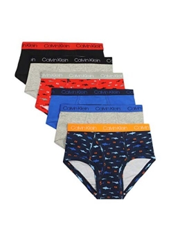 Boys Underwear 6 Pack Modern Cotton Briefs