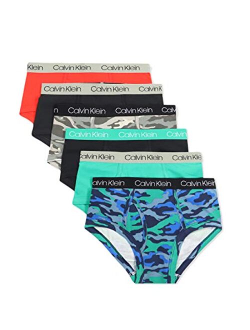 Calvin Klein Boys Underwear 6 Pack Modern Cotton Briefs