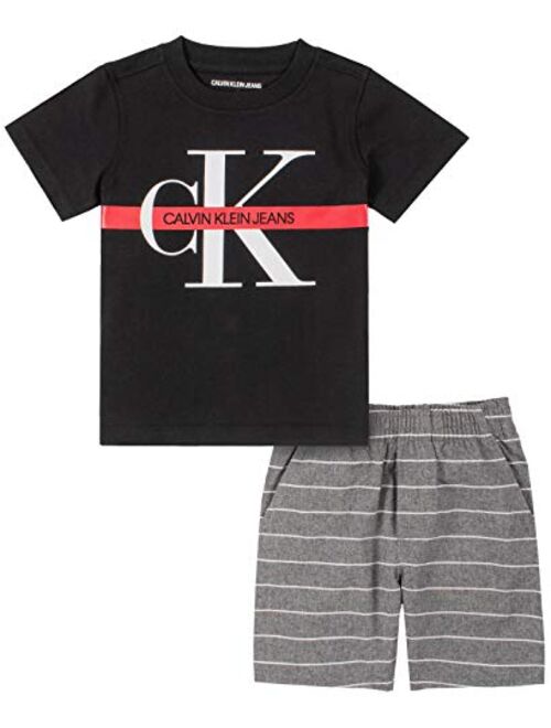 Calvin Klein Baby Boys' 2 Pieces Shorts Set