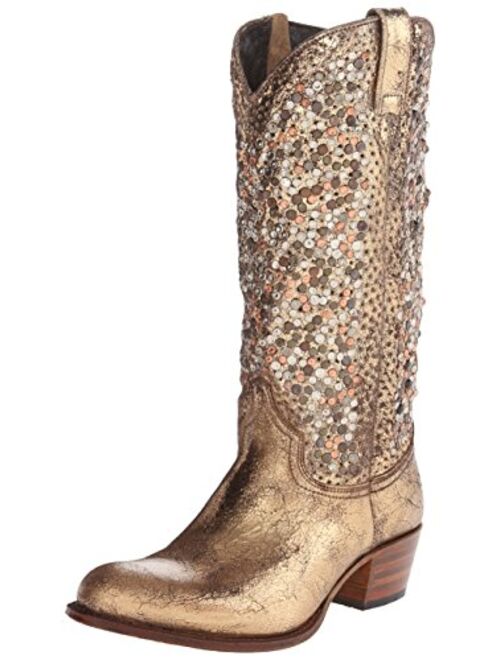 FRYE Women's Deborah Studded Tall Western Boot