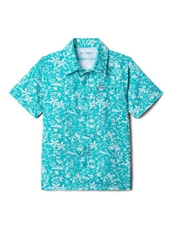 Boys' Slack Tide Short Sleeve Camp Shirt