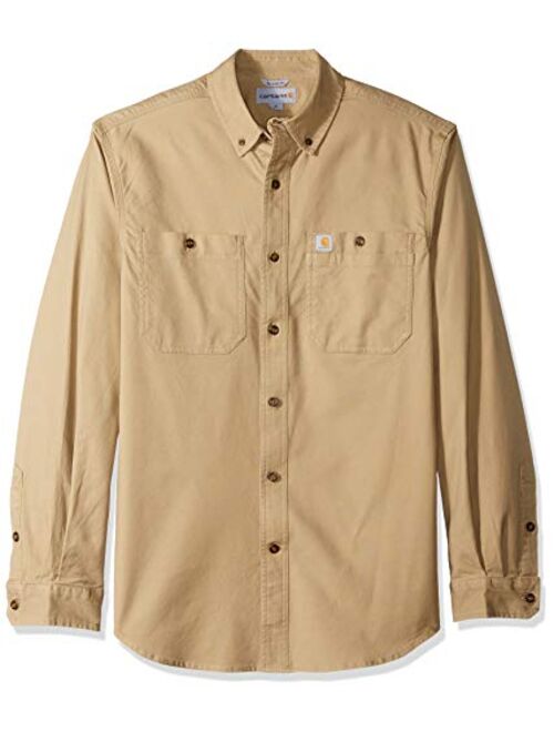 Carhartt Men's Rugged Flex Rigby Long Sleeve Work Shirt (Regular and Big & Tall Sizes)