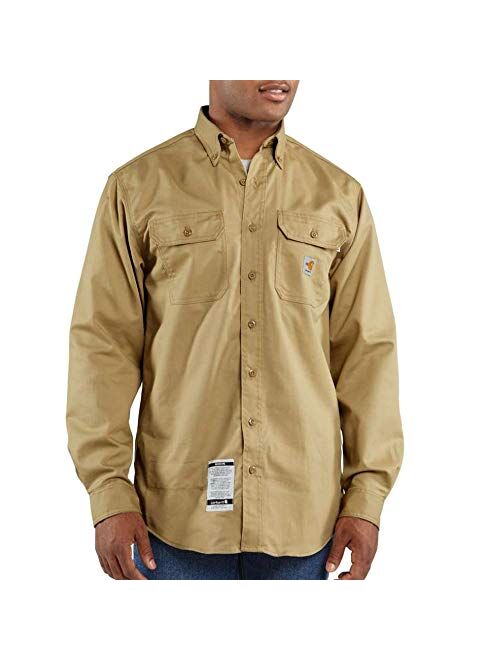 Carhartt Big & Tall Flame-Resistant Classic Twill Shirt