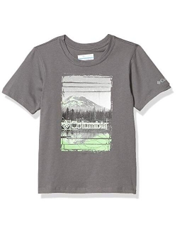 Boys Peak Point T-Shirt, 100% Jersey Cotton