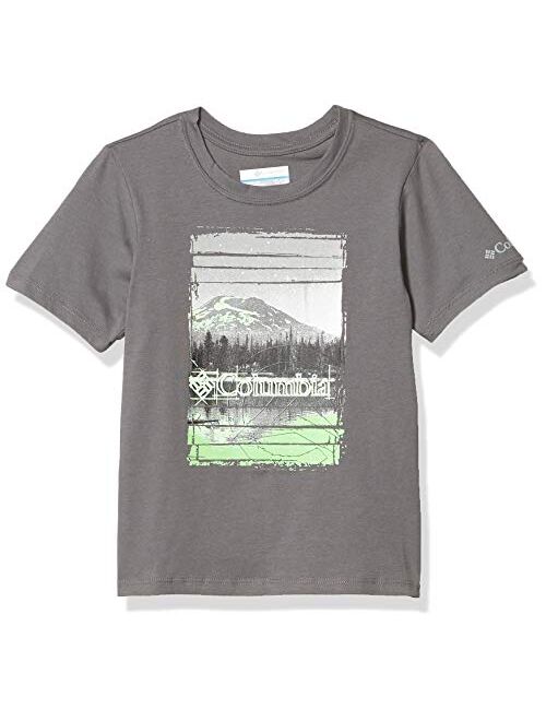 Columbia Boys’ Peak Point T-Shirt, 100% Jersey Cotton