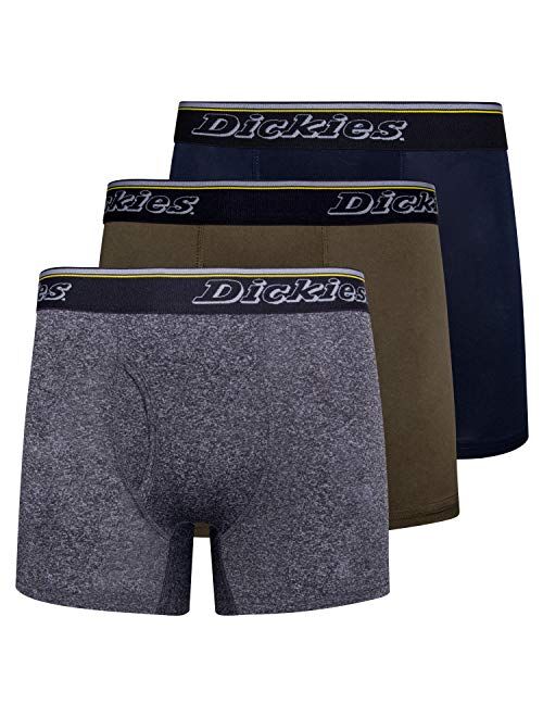 Dickies Mens Boxer Briefs Underwear 3 Pack Stretch Boxer Briefs for Men