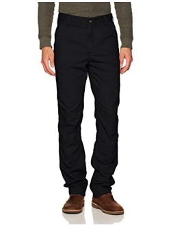 Men's Rugged Flex Straight Fit Canvas 5-Pocket Tapered Work Pant