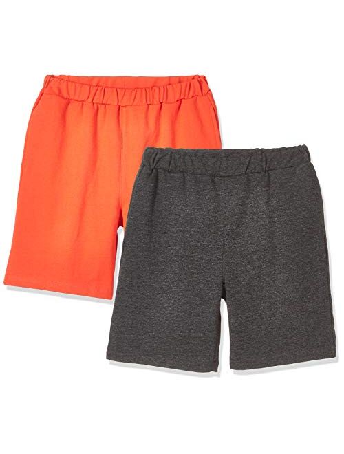 Kid Nation Kids Unisex 2 Packs Casual Shorts for Boys and Girl 4-12 Years