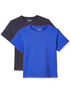 Kids T Shirts 2 Packs or 3 Packs Soft Cotton Crew Neck Tee for Boys or Girls 4-12 Years