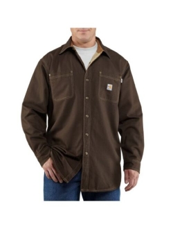 Men's Flame Resistant Canvas Shirt Jacket