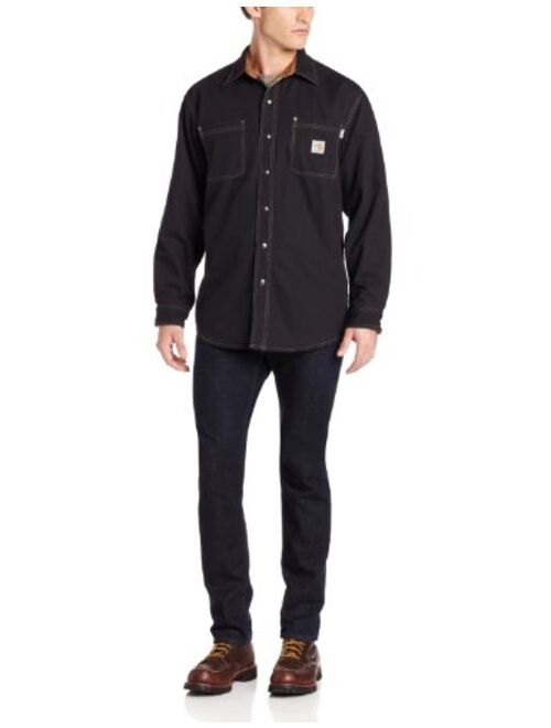 Carhartt Men's Flame Resistant Canvas Shirt Jacket